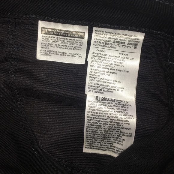 Black Levi’s 513 - Picture 4 of 4